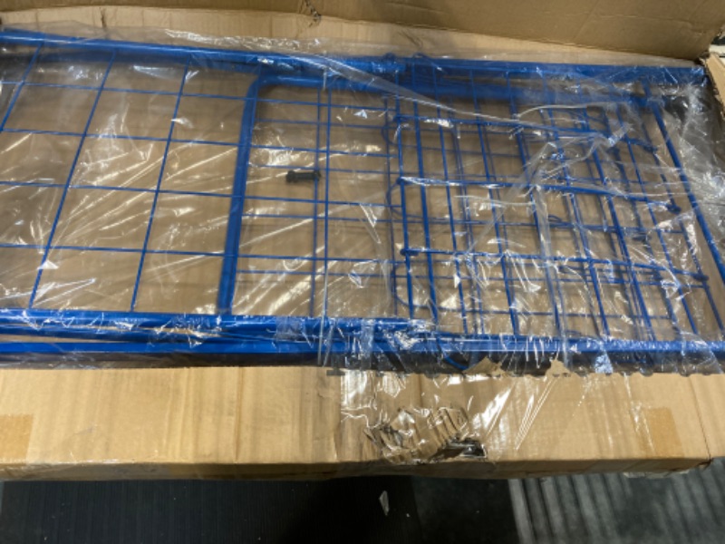 Photo 1 of **PARTS ONLY** Shopping Cart, 460 lbs Upgrade Super Capacity Grocery Cart Extra Jumbo Double Basket Folding Shopping Cart with 360° Rolling Swivel Wheels Utility Shopping Cart for Laundry, Grocery, Shopping, Baggage Super Jumbo