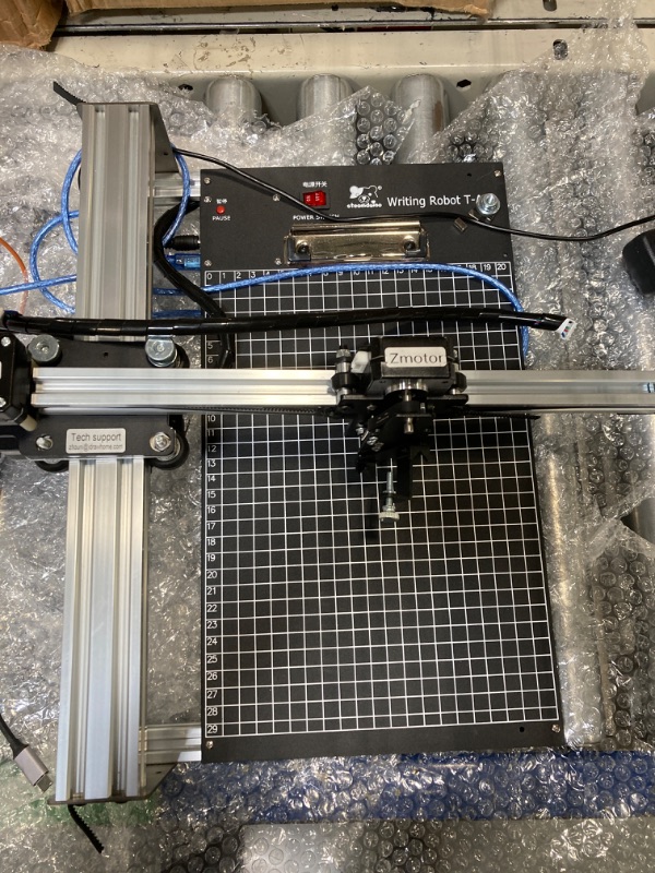 Photo 3 of 2.0 T-Structure Pen Plotter XY Plotter, iDraw 2.0 XY Plotter Handwriting Robot Machine with A4 Working Range, with Plate, Twice Faster Writing Speed