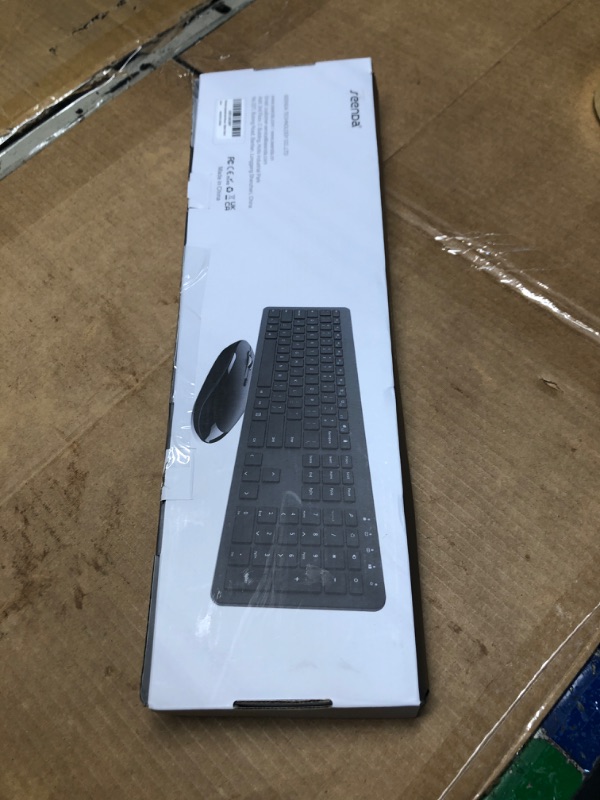 Photo 2 of seenda
Rechargeable Wireless Keyboard Mouse, Ultra Slim Low Profile USB Keyboard and Mouse Combo with Number Pad