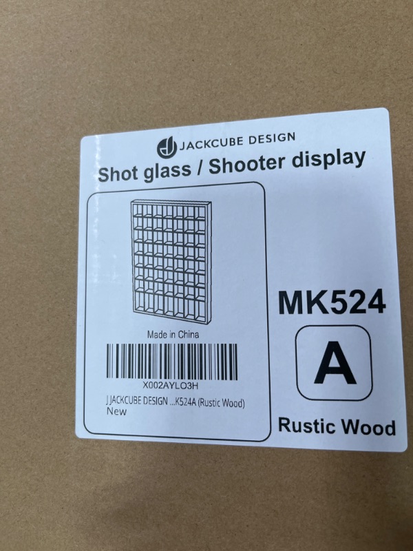 Photo 1 of JACKCUBE DESIGN Shot glass / Shooter display
JJACKCUBE DESIGN...K524A (Rustic Wood) New
Rustic Wood