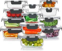 Photo 1 of 
KOMUEE 24 Pieces Glass Food Storage Containers Set, Grey Now