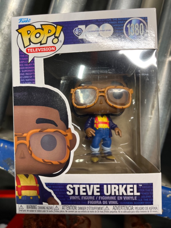 Photo 2 of Funko Pop! TV: WB 100 - Family Matters, Steve Urkel with Chase (Styles May Vary)