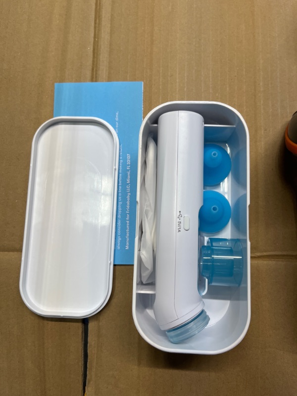 Photo 1 of FridaBaby Electric NoseFrida | USB Rechargeable Nasal Aspirator with Different Levels of Suction by Frida Baby
