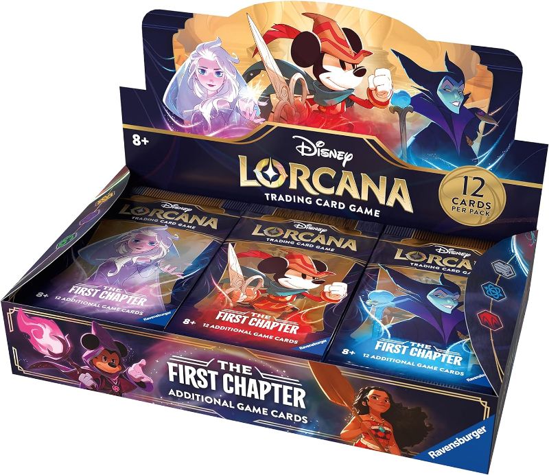 Photo 1 of ***ALL PACKS ARE OPENED - ALL SALES ARE FINAL***
Ravensburger Disney Lorcana: The First Chapter TCG Booster Pack Display - 24 Count for Ages 8 and Up