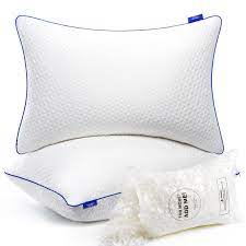 Photo 1 of 1 new**viewstar Pillows Queen Size Set of 2, Down Alternative Bed Pillows and Shredded Memory Foam Pillows