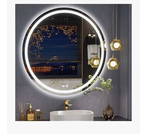 Photo 1 of 24x24inch Rounded LED Bathroom 

