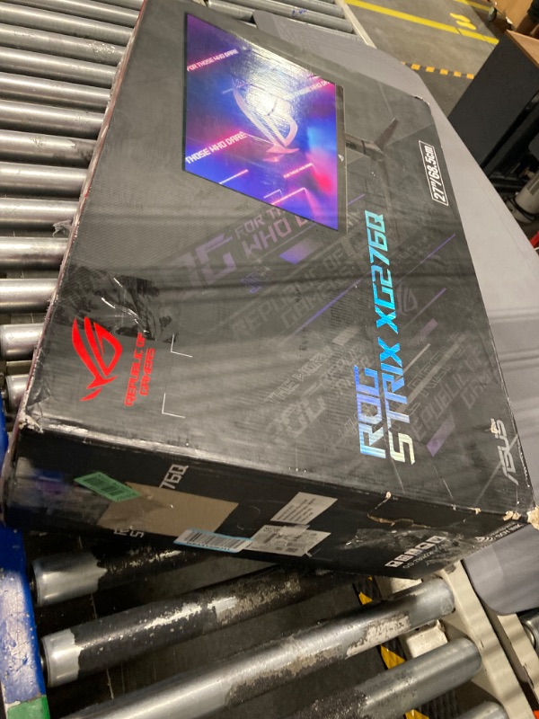 Photo 2 of ASUS ROG Strix 27” QHD HDR400 USB-C Gaming Monitor(XG27ACS)-2560x1440, 180Hz, 1ms, Fast IPS, 133% sRGB, Extreme Low Motion Blur Sync, G-Sync Compatible, DisplayWidget, Tripod Socket, 3 Year Warranty 27" Fast IPS QHD 180Hz G-SYNC USB-C