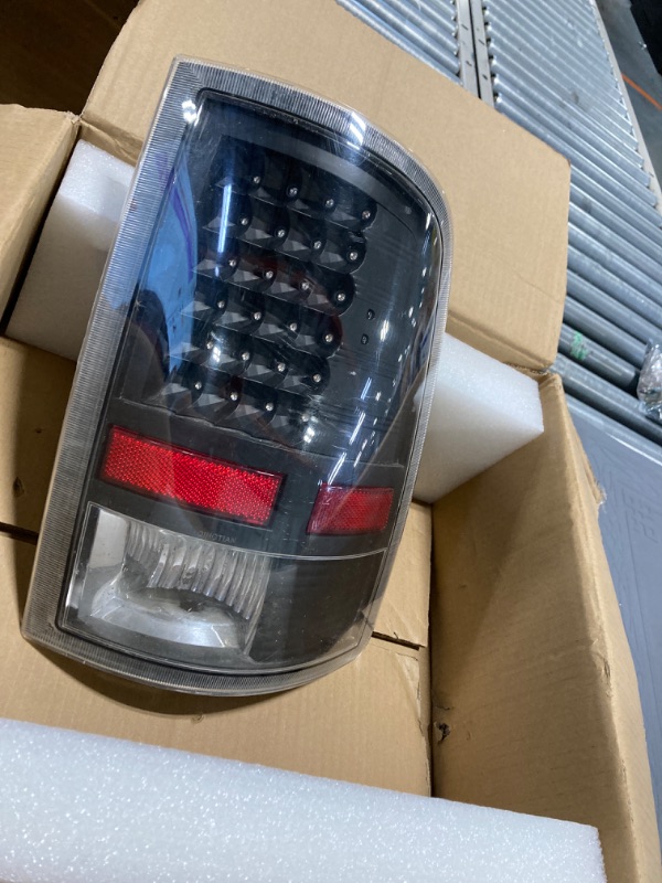 Photo 3 of STRAUTOS Tail Lights Compatible With 2021 2022 2023 Ford F150 Raptor R Tremor Led Taillights W/Blind Spot ?Left Driver Side Brake Rear Taillight Assembly ?Replace NL3Z13405E Left Driver Side LED w/Blind Spot Black Appearance