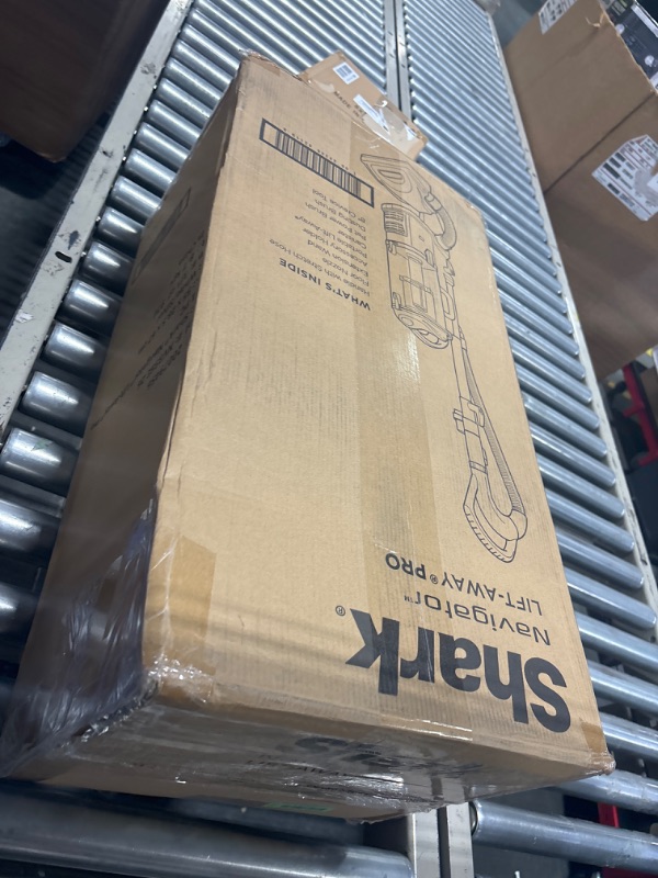 Photo 1 of Shark NV356E Navigator Lift-Away Professional Upright Vacuum with Swivel Steering, HEPA Filter, XL Dust Cup, Pet Power, Dusting Brush, and Crevice Tool, Perfect for Pet Hair, White/Silver
