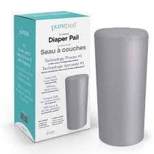 Photo 1 of Classic Diaper Pail — Gray — Best in Odor .