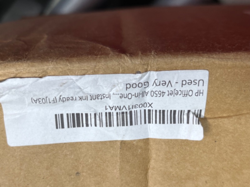 Photo 1 of 
HP Officejet 4650 All-in-One..., Instant Ink ready (F1J03A) Used