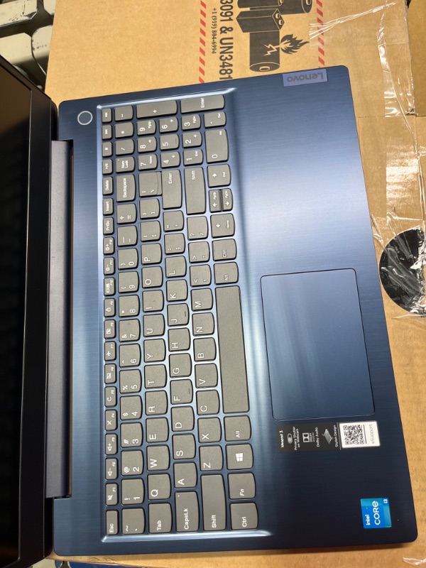 Photo 10 of ***Locked Under Someone's Account**Lenovo IdeaPad 3i Business Laptop, 15.6" FHD Display, Intel Core i3-1115G4, Windows 11 Home, 256GB SSD 4GB RAM, Abyss Blue, 32GB Durlyfish USB Card