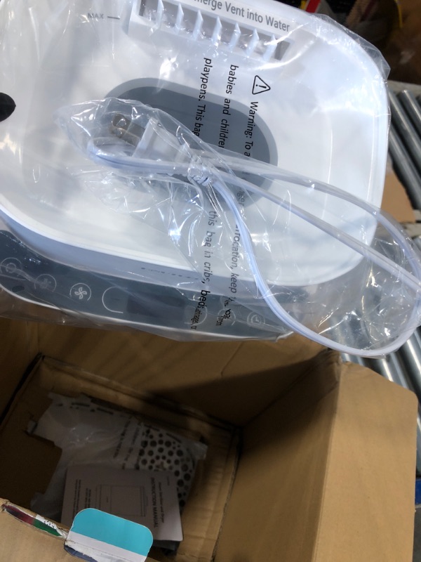 Photo 1 of Baby Bottle Sterilizer, 6-in-1 HAUTURE Bottle Sterilizer and Dryer, Electric Steam Bottle Sanitizer for Baby stuffs, Baby Bottles & Breast Pump Accessories