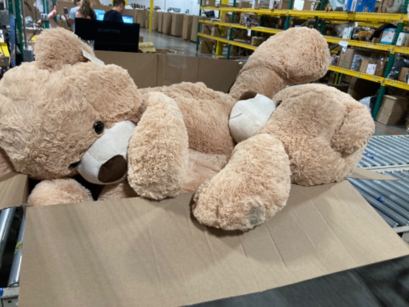 Photo 3 of ** $43 retail price, comes with 2**
MorisMos Giant Teddy Bear Stuffed Animal 4ft, Big Teddy Bear Plush for Baby Shower, Life Size Stuffed Bear Gifts for Kids, Girls, Girlfriend, Women on Valentine, Christmas, Birthday?Light Brown?