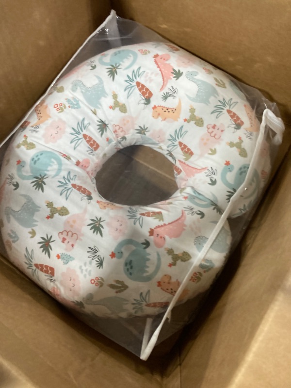 Photo 1 of Boppy Nursing Pillow Cover, Spice Woodland, Cotton Blend, Fits the Original Support for Breastfeeding, Bottle Feeding and Bonding, Cover Only, Sold Separately