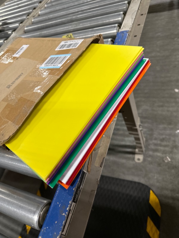 Photo 1 of 24 Pcs Colored Acrylic Sheets 0.08 Inch Thick Acrylic Sheets for Laser Cutting Acrylic Sheets Acrylic Panel Opaque Acrylic Boards in 12 Colors for Laser Cutting Engraving Cutting Sawing (12 x 12 Inch)