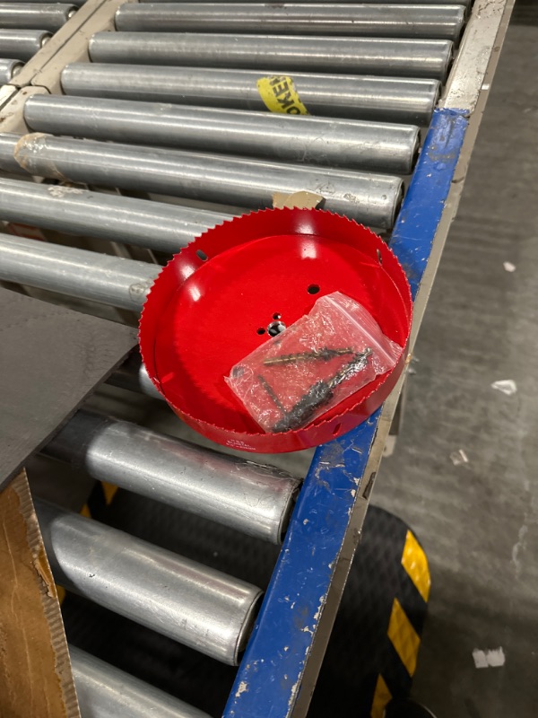 Photo 1 of 205mm / 8-1/16 inch HSS Bi-Metal Hole Saw Hole Drilling Cutter for Wood Boards Plastic and Thin Metal (205mm / 8.07 inch)