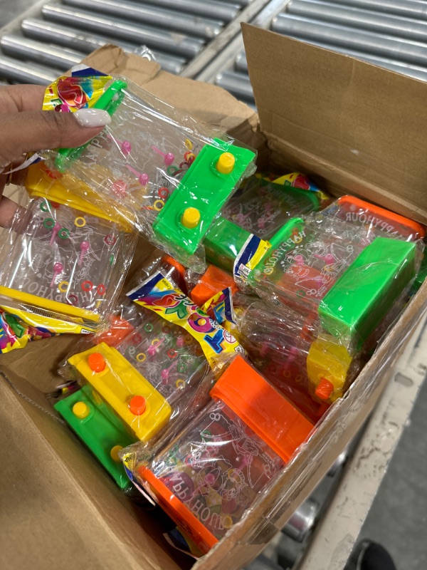 Photo 1 of 60 Pcs Handheld Water Game Bulk Ring Toss Water Game Handheld Game Retro Toys Car Travel Mini Games for Kids Adults Activities Classroom Party Favor Fun Gifts, Without Water (Classic)

