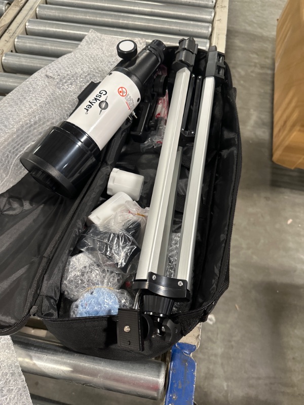 Photo 1 of Gskyer Telescope, 70mm Aperture 400mm AZ Mount Astronomical Refracting Telescope for Kids Beginners - Travel Telescope with Carry Bag, Phone Adapter and Wireless Remote