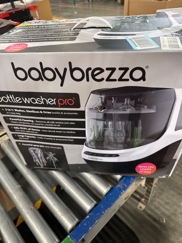 Photo 4 of Baby Brezza Bottle Washer Pro - Baby Bottle Washer, Sterilizer + Dryer - All in One Bottle Cleaner Machine Replaces Tedious Bottle Brushes and Hand Washing