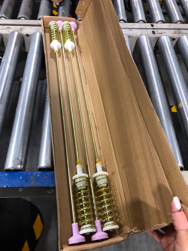Photo 1 of (OEM) DC97-16350U 4PCS Washer Suspension Rods fit for Samsung Washer WA54R7600AV WA54R7600AC WA54R7200AW WA54R7200AV WA54R7600AW Replace# DC97-16350S DC97-16350T DC97-16350E DC97-16350K DC97-16350R