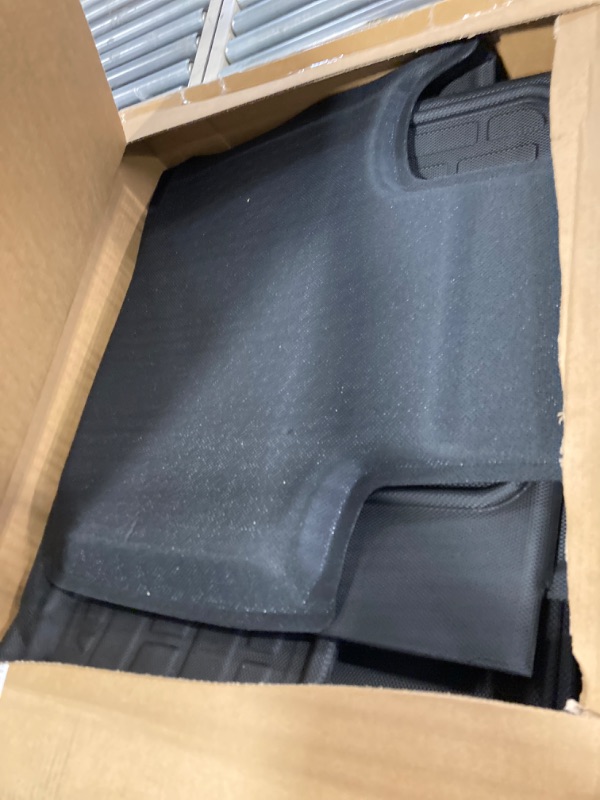 Photo 1 of BASENOR 8PCS Floor Mats for Tesla Model Y 3D Material Cargo Liners All-Weather Car Mats Anti-Slip Trunk Mat Compatible with 7-Seater Model Y Accessories...

