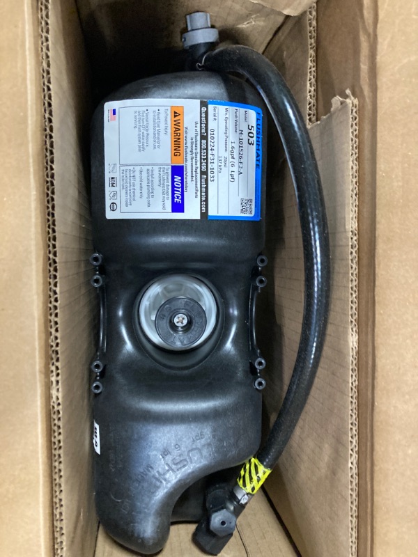Photo 1 of Flushmate M-101526-F31 FM III 503 Pressure Assist tank less Handle for most OEM 2 piece toilets using Flushmate