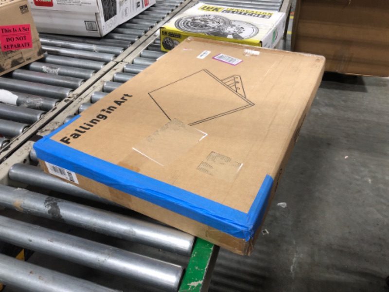 Photo 1 of Falling in Art Extra Large 5-Position Wood Drafting Table Easel Drawing and Sketching Board, 29 1/2 Inches by 19 2/3 Inches 29 1/2 L * 19 2/3 W