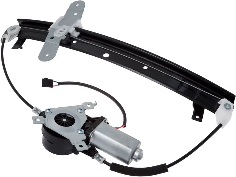 Photo 1 of 741-664 Front Left Power Window Lift Regulator with Motor Assembly (Driver Side) Fit for 1992-2011 Fo-rd Crown Victoria/Me-rcury Grand Marquis 03-04 Marauder [# 83184 660236]
