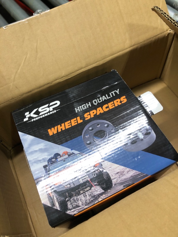 Photo 4 of *** MISSING PARTS***
KSP Forged 4Pcs 1.25" 6x5.5 to 6x5.5 Wheel Spacers Thread Pitch 12x1.5 Hub Bore 106mm 6 Lug 32mm Hub Centric Wheel Spacers Fit for 4-Runner Tacoma Tundra FJ Cruiser Sequoia