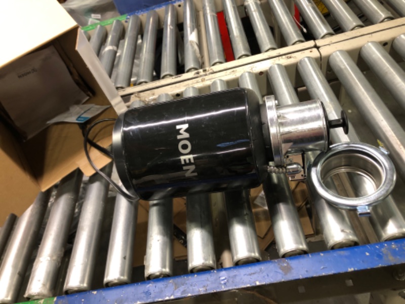 Photo 3 of ***FOR PARTS*** 
Moen GXB75C Host Series Control Activation 3/4 HP Garbage Disposal with Sound Reduction, Power Cord Included Batch Feed 3/4 HP Garbage Disposal