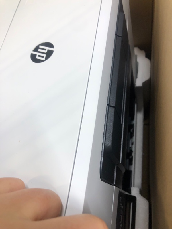 Photo 2 of HP LaserJet Pro 4001ne Black & White Printer with HP+ Smart Office Features0*** DAMAGED****