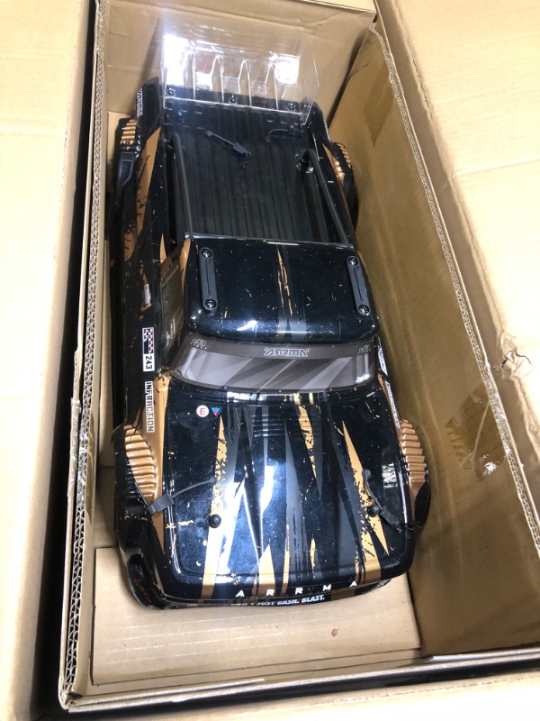 Photo 1 of ARRMA RC Truck 1/8 Infraction 4X4 3S BLX 4WD All-Road Street Bash Resto-Mod Truck RTR (Batteries and Charger Not Included), Teal, ARA4315V3T2