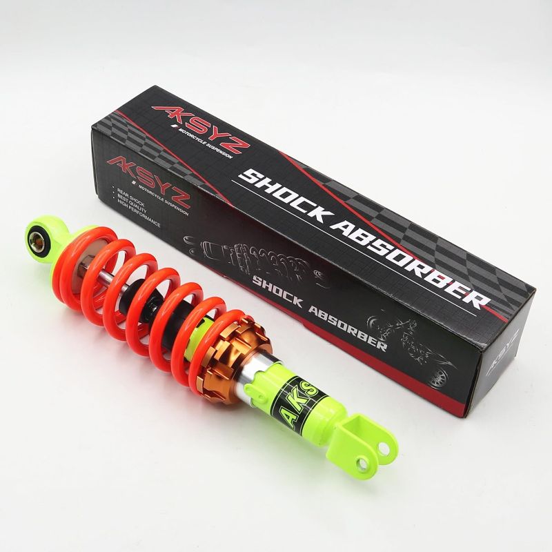 Photo 1 of AKSYZ 280mm Motorcycle Rear Suspension Shock Absorber For Honda Navi110 Dio50 Yamaha Bw's50 Aerox50 100 Jog50 Etc 50cc 100cc 125cc Scooter