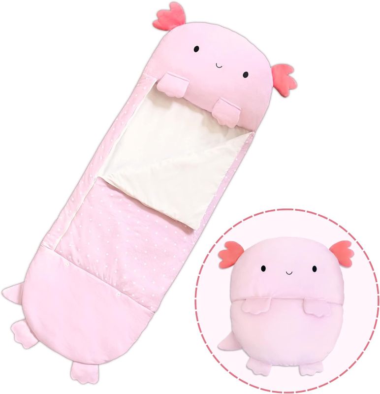 Photo 1 of Snuggle Pals; Foldable Plush Sleeping Bag; Kid's Blanket Plush Set
