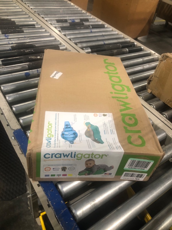 Photo 1 of Crawligator Tummy Time Toy | Perfect for Crawling | Baby Rolling Toy | with Comfort Pad | Provides Mobility for Infants 4-12 Month Old (Mint)
