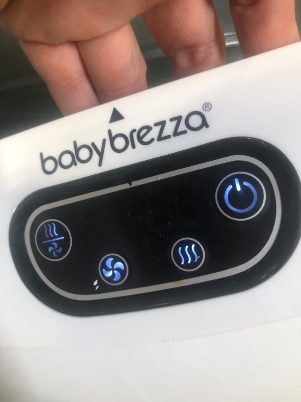 Photo 3 of Baby Brezza Bottle Sterilizer and Dryer Advanced – HEPA Filter And Steam Sterilization – Dries 33 Percent Faster Then Original - Universal Fit up to 8 Baby Bottles And 2 Sets of Pump Parts (Any Brand) Sterilizer-Dryer Advanced