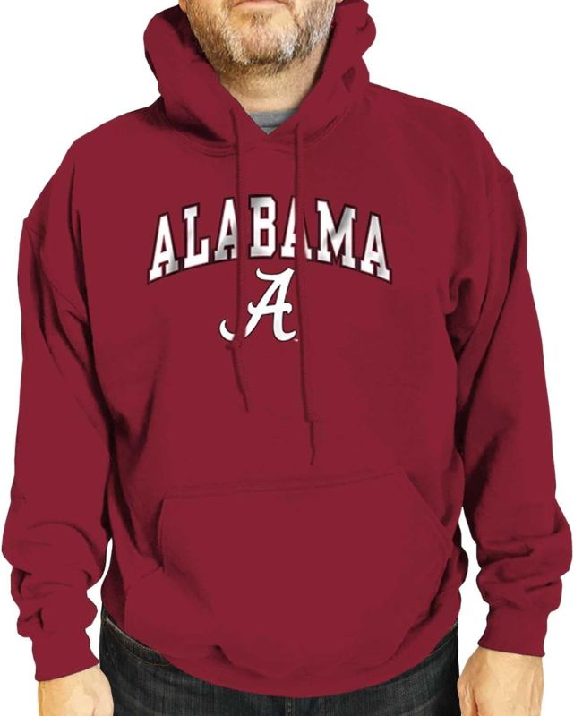 Photo 1 of Campus Colors Long Sleeves NCAA Adult Arch & Logo Gameday Unisex Hooded Sweatshirt
