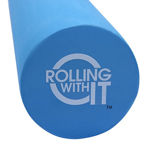 Photo 1 of 18 Inch Length X 6 Inch Round - the Foam Roller - Best Firm High Density Eco-Friendly EVA Foam Rollers for Physical Therapy, Great Back Roller for Mus
