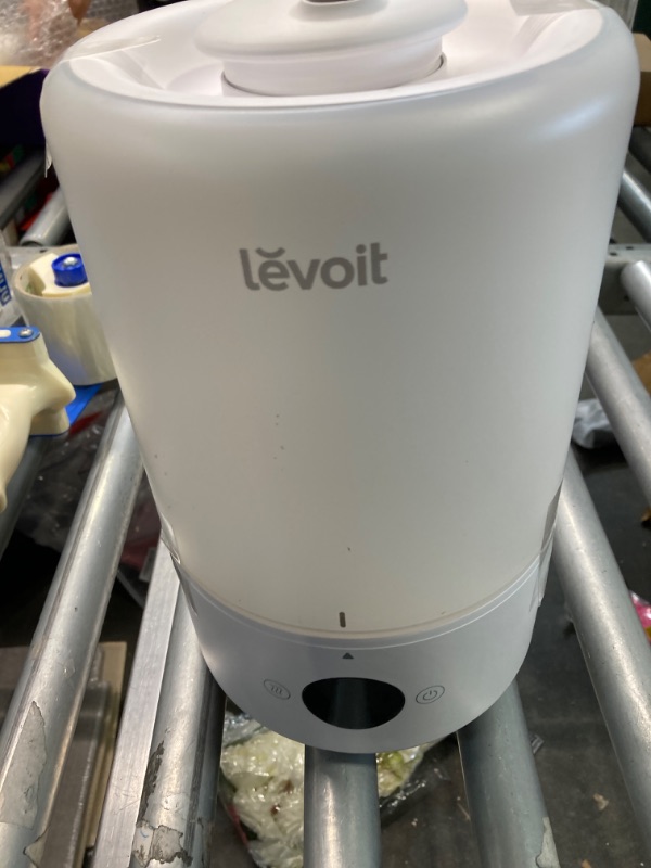 Photo 4 of *** NOT FUNCTIONAL**** SELLING AS PARTS*****LEVOIT Smart Cool Mist Top Fill Humidifiers for Bedroom with Sensor, Auto Humidity Setting , APP & Voice Control, Essential Oil Diffuser, Ultra Quiet Operation, Super Easy Top Fill, 3L, White