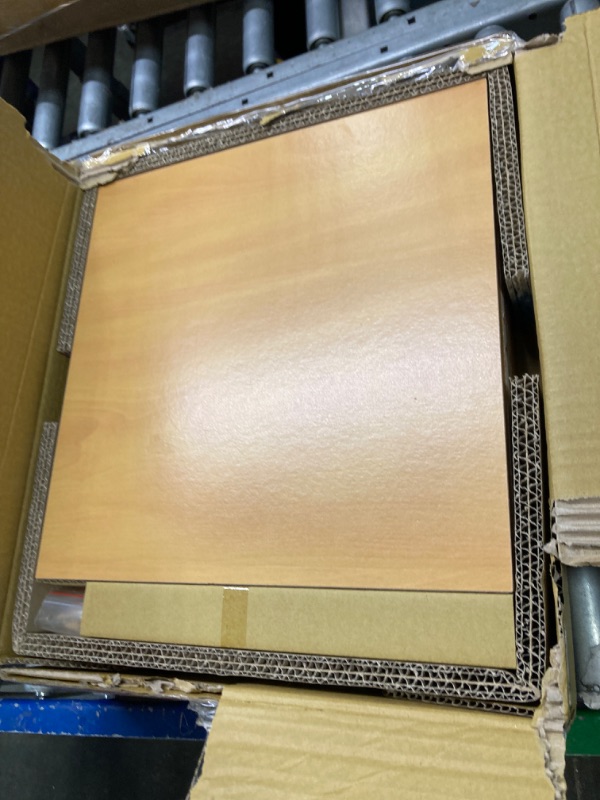 Photo 1 of Way Basics Modular Vintage Vinyl Record Storage Blox Cube, Organizer Shelf (Fits 65-70 Album) Natural