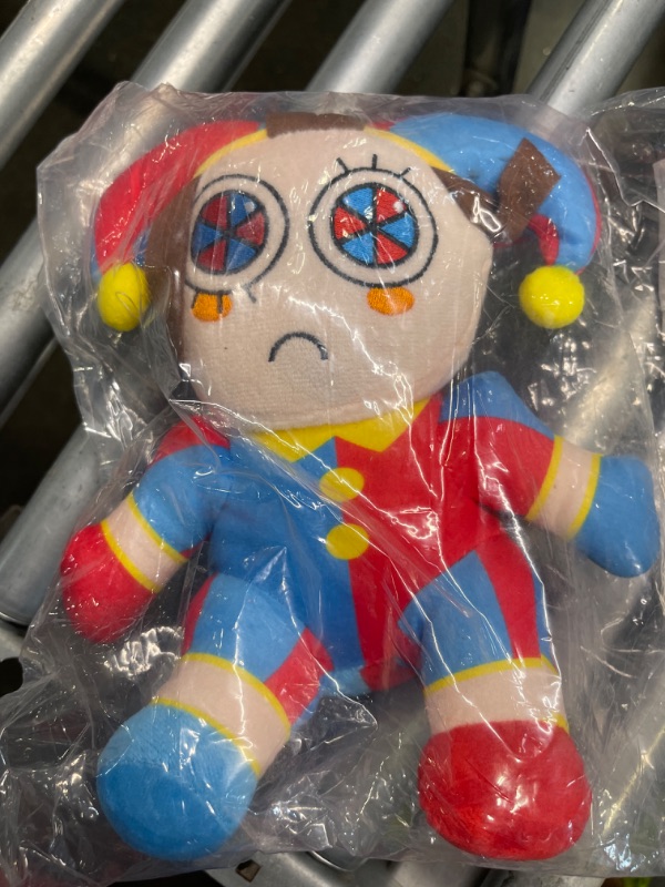 Photo 1 of Digital Circus Plush - 10" Jax The Amazing Circus Plush - Clown Plushies Set - Cartoon Plushy for Fans and Kids