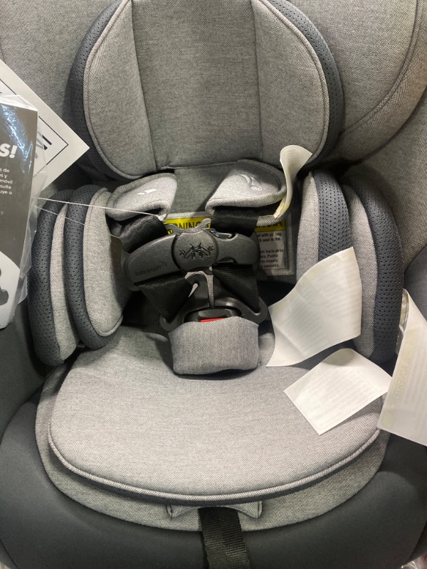 Photo 5 of Baby Jogger City Turn Rotating Convertible Car Seat | Unique Turning Car Seat Rotates for Easy in and Out, Phantom Grey