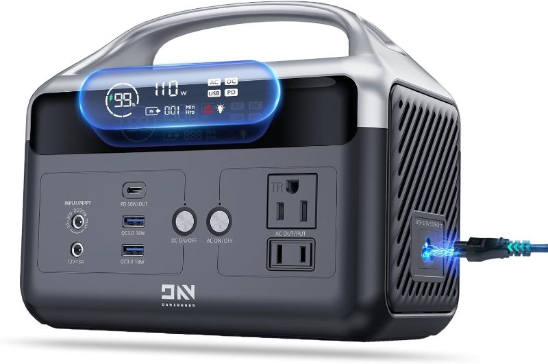 Photo 1 of Fast Charging Portable Power Station - DaranEner 179.2Wh LiFePO4 Battery, Solar Generator w/2 300W (Surge 600W) AC Outlets, Camping Generators for Home/Travel/Hunting (Solar Optional)
