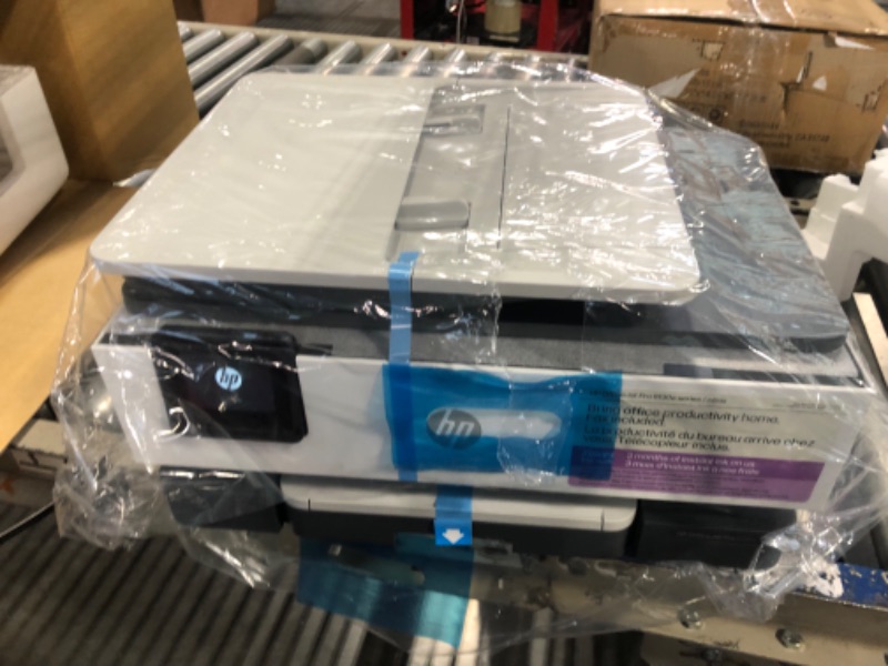 Photo 1 of HP OfficeJet Pro 8135e All-in-One Printer, Color, Printer for Home, Print, Copy, scan, fax, Instant Ink Eligible; Automatic Document Feeder; Touchscreen; Quiet Mode; Print Over VPN New Version