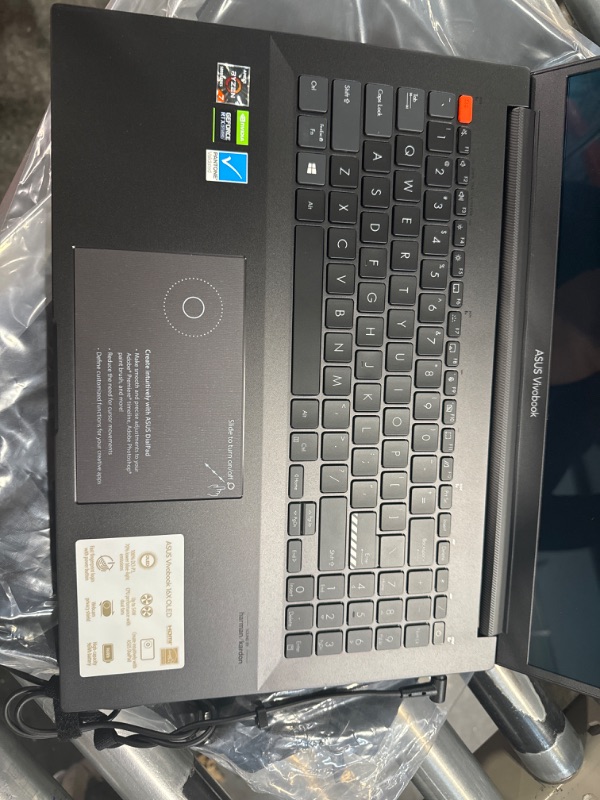 Photo 10 of ASUS VivoBook 16X Laptop, 16” WUXGA (1920 x 1200) 16:10 Display, AMD Ryzen 5 5600H CPU, AMD Radeon Vega 7 Graphics, 16GB RAM, 512GB SSD, Fingerprint Sensor, Windows 11 Home, Quiet Blue, M1603QA-ES54
