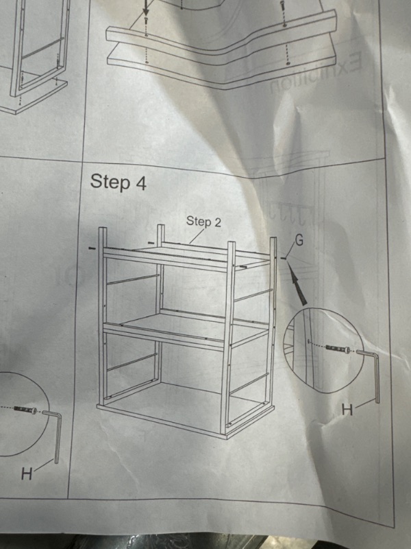 Photo 1 of 3 TIER KITCHEN BAKER RACK COLOR: BLACK 