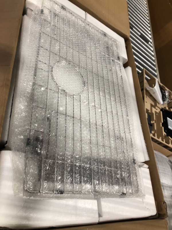 Photo 1 of EcoChannels Undermount Kitchen Sink, 30 x 19 Inch Sink Kitchen 16 Gauge Stainless Steel Kitchen Sinks Single Bowl Workstation Sink with Cutting Board 30" x 19" x 10" Stainless Steel