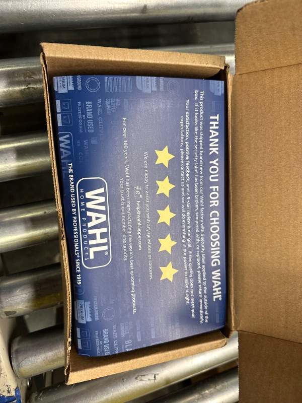 Photo 1 of Wahl Stainless Steel Lithium Ion 2.0+ Slate Beard Trimmer for Men - Electric Shaver, Nose Ear Trimmer, Rechargeable All in One Men's Grooming Kit - Model 9864