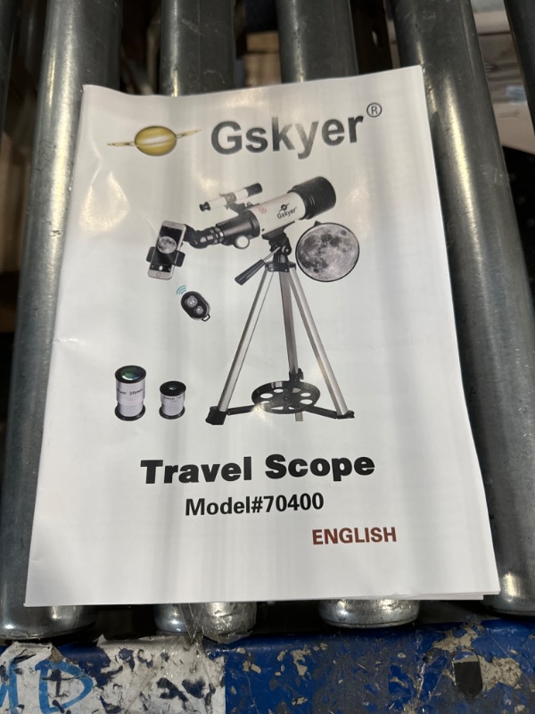 Photo 1 of Gskyer Telescope, 70mm Aperture 400mm AZ Mount Astronomical Refracting Telescope for Kids Beginners - Travel Telescope with Carry Bag, Phone Adapter and Wireless Remote
